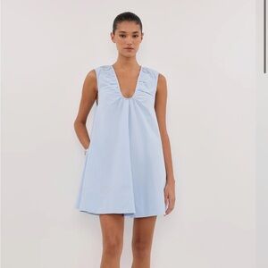 NWT DIISH Gabby Cornflower Mini Dress
